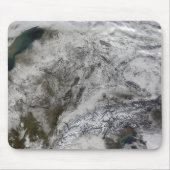 Schnee in Europa Mousepad (Vorne)