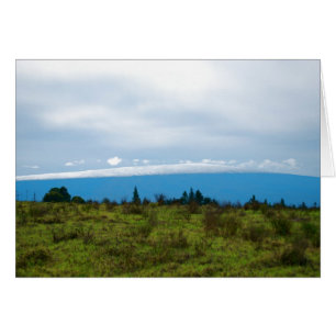 Schnee in Hawaii - Mauna Loa