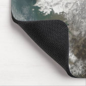 Schnee in Korea Mousepad (Ecke)