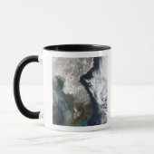 Schnee in Korea Tasse (Links)