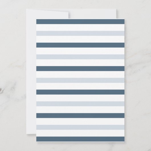 SCHNEE IN Liebe! Blue Snowflake Brautparty Einladung (Rückseite)