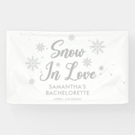 Schnee in Liebe Winter Bachelorette Banner