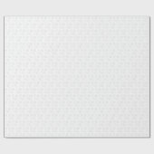 Schnee in Liebe Winterhochzeit Geschenkpapier (Flach)