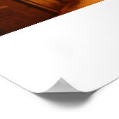 Schnee in Lincoln Print Poster (Ecke)