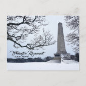 Schnee in Phoenix Park, Dublin, Irland Postkarte (Vorderseite)