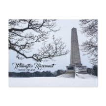 Schnee in Phoenix Park, Dublin, Irland