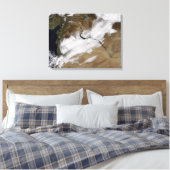 Schnee in Syrien Leinwanddruck (Insitu (Schlafzimmer))