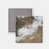 Schnee in Syrien Magnet (Vorderseite/Rückseite)
