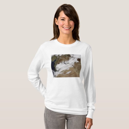Schnee in Syrien T-Shirt (Vorne ganz)