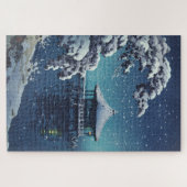 Schnee in Ukimido Katada von Tsuchiya Koitsu Puzzle (Horizontal)