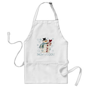 Schnee ist Cool Urlaub Tshirts und Geschenke Schürze