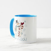 Schnee ist Cool Urlaub Tshirts und Geschenke Tasse (Vorderseite Links)