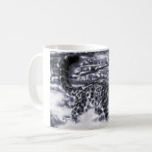 Schnee-Jäger 3 Kaffeetasse (Vorderseite Links)