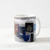 SCHNEE KAFFEE-TASSE KAFFEETASSE (VorderseiteRechts)