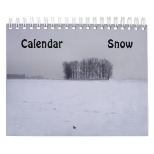 Schnee Kalender
