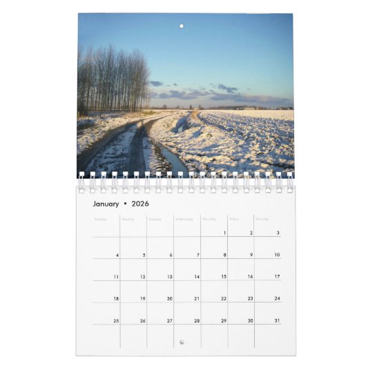 Schnee Kalender (Jan 2026)