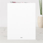 Schnee , kariert und Reitsport Medientasche Karte (Rückseite)