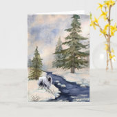 Schnee-Kees-Karte Karte (Gelbe Blume)