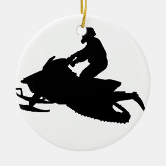 Schnee Keramikornament