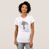 Schnee Kitsune T-Shirt (Vorne ganz)