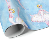 Schnee-Königin-WeihnachtsPackpapier Geschenkpapier (Rolleneckpunkt)