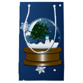 Schnee-Kugel Kleine Geschenktüte (Vorderseite)