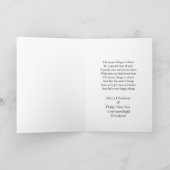 SCHNEE-KUGEL - WEIHNACHTEN - ENKEL (Innenseite)