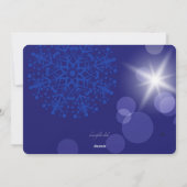 Schnee-Kugelsnowman-Foto-Feiertags-Karte Feiertagskarte (Rückseite)