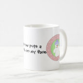 Schnee lächelt... kaffeetasse (VorderseiteRechts)
