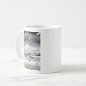 Schnee-LandschaftsTassen u. -schalen Kaffeetasse (Vorderseite Links)