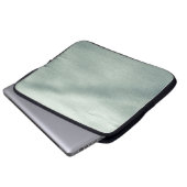 Schnee Laptopschutzhülle (Vorne Knopf)
