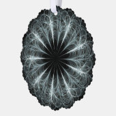 Schnee lassen ornament karte (Links)
