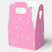 Schnee lassen - Winterschneeflocken Geschenkschachtel (Geöffnet)