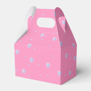 Schnee lassen - Winterschneeflocken Geschenkschachtel