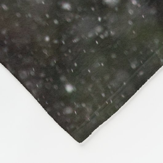 Schnee-Leopard CUB Fleecedecke (Ecke)