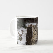 Schnee-Leopard CUB Kaffeetasse (Vorderseite Links)