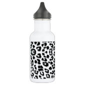Schnee-Leopard-Druck-Gewohnheit Trinkflasche (Links)