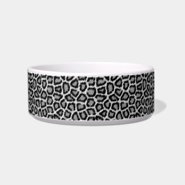 Schnee-Leopard-Druck-kundenspezifische Napf
