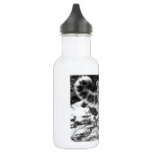 Schnee-Leopard Edelstahlflasche (Links)