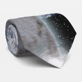 SCHNEE LEOPARD gefährdete Arten von Big Cat Krawatte (Gerollt)