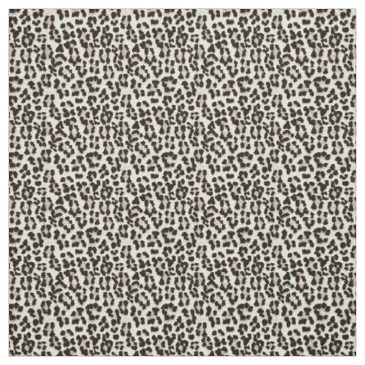 Schnee-Leopard-Gewebe Stoff (Muster)