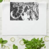 Schnee-Leopard Handtuch (Gefaltet)