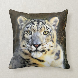 Schnee-Leopard-Kissen Kissen