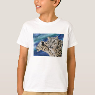 Schnee-Leopard-Lebensraum T-Shirt