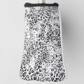 Schnee-Leopard-Muster Golf Headcover (Rotieren 90)