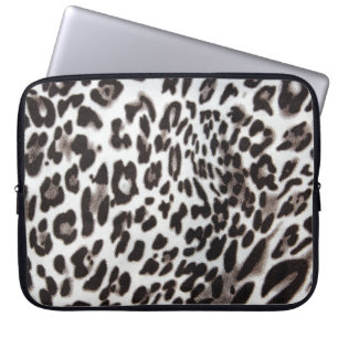 Schnee-Leopard-Pelz Laptopschutzhülle