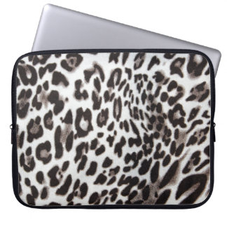 Schnee-Leopard-Pelz Laptopschutzhülle