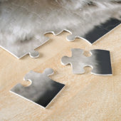 Schnee-Leopard Puzzle (Seite)