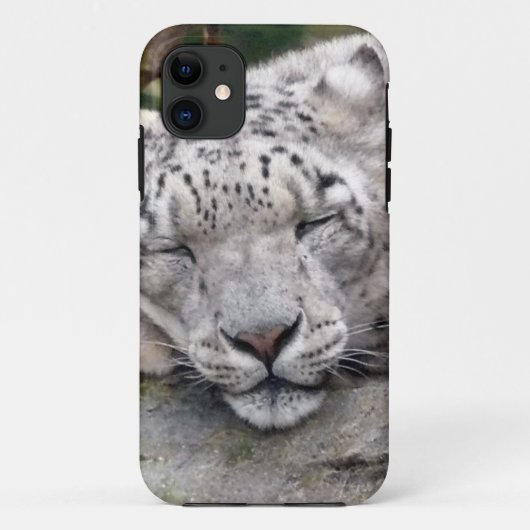Schnee Leopard - schön! Case-Mate iPhone Hülle (Rückseite)
