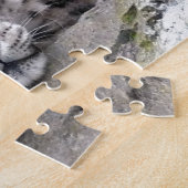 Schnee Leopard - schön! Puzzle (Seite)